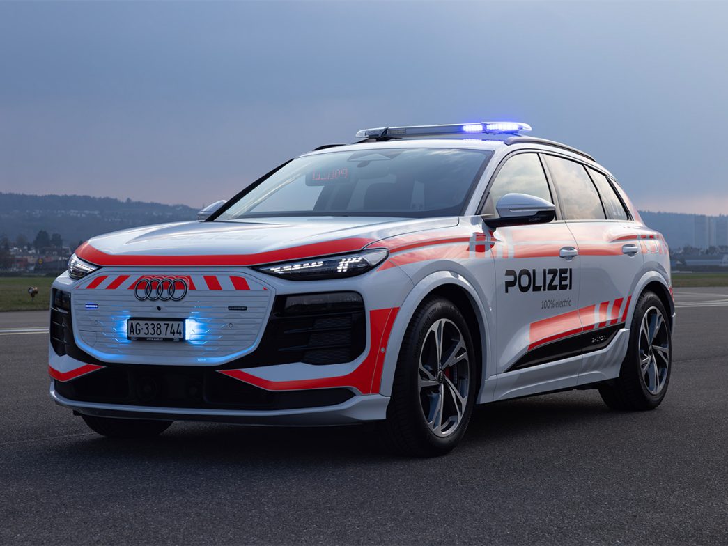 Patrouillenfahrzeug Audi Q6 e-tron quattro