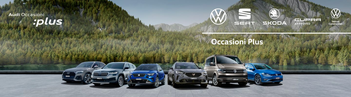 Volkswagen Occasion Plus, VW Veicoli Commerciali Occasion Plus, SEAT Occasion Plus, Škoda Occasion plus e CUPRA Approved