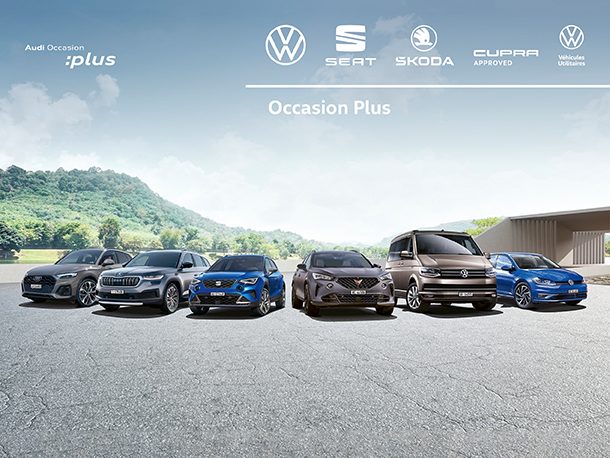 Messages clés: Occasion Plus est le label officiel pour les véhicules d’occasion des marques Volkswagen, Audi, SEAT, Škoda et VW Véhicules Utilitaires. 